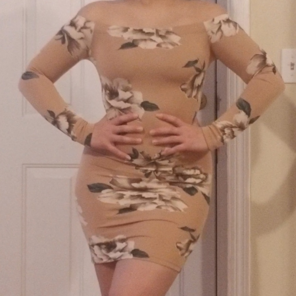 Sexy never worn out off the shoulder dress